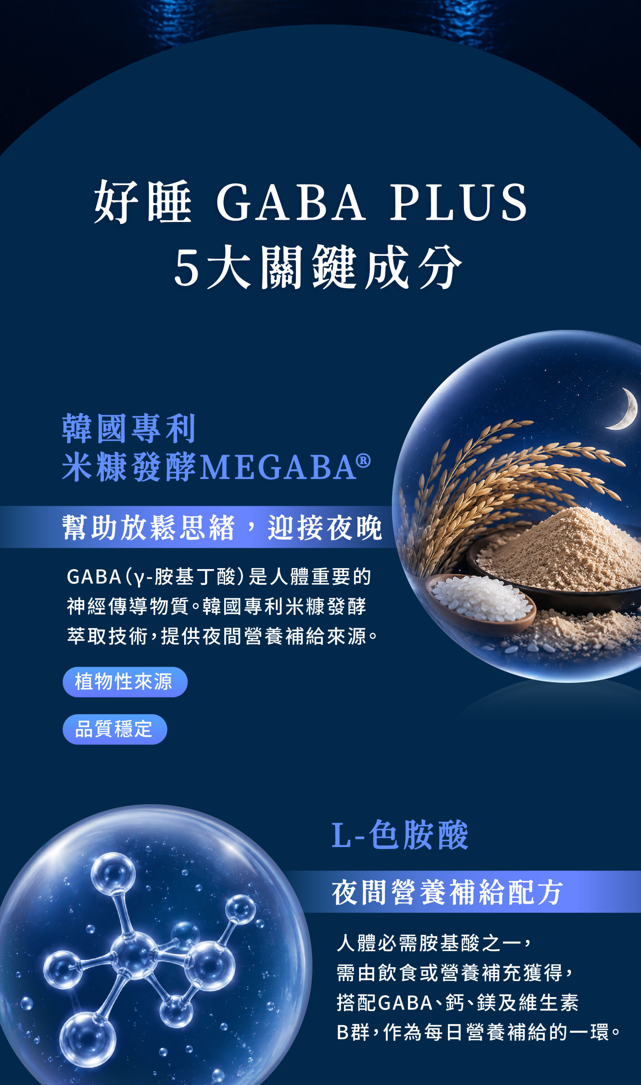 韓國專利米糠發酵MEGABA L-色胺酸